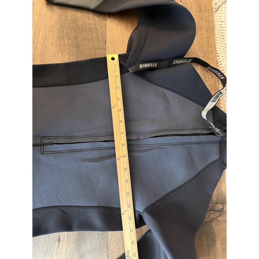 Vintage Stearns Hobie Wetsuit Adult Small Unisex Full Body Black Gray 90s Surf - Picture 9 of 10